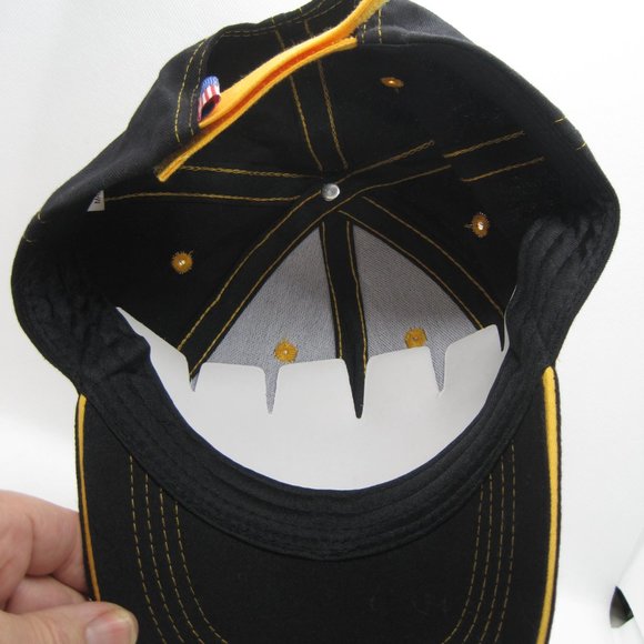Black and Yellow Club Cadet 100 Percent Cotton Baseball Hat New Never worn - Picture 4 of 5